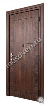 Входная дверь в коттедж парадная однопольная - купить от производителя Мосдвери Входная дверь в коттедж парадная однопольная